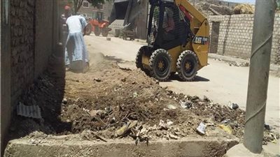 حملة مكبرة لأعمال النظافة  بمدينتي الزينية  بالأقصر