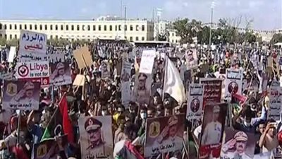 عاجل.. مظاهرات ببنغازي ضد التدخل التركي في ليبيا