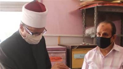 وكيل الأزهر يتفقد لجان  الثانوية الأزهرية ب 6 أكتوبر