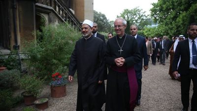 عاجل..بيان مشترك لشيخ الأزهر وأساقفة كنيسة كانتربري