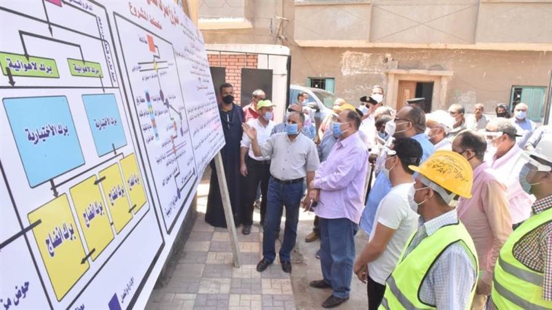 محافظ أسيوط يتفقد