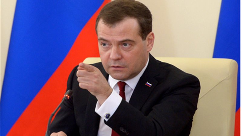 ميدفيديف: روسيا قلقة