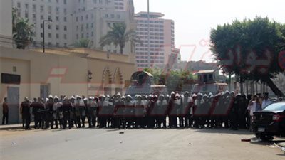 استنفار أمني بمحيط وزارة التربية والتعليم لمنع تظاهرات طلاب الثانوية العامة