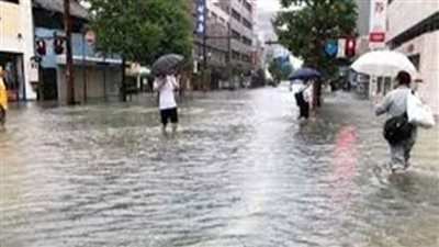 اليابان ترفع مستوى تحذير الطوارئ لأعلى درجة بسبب هطول الأمطار