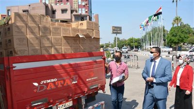 توزيع 1300 كشاف ليد على 4 مراكز بالدقهلية