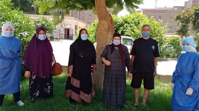 خروج وتعافي ٥ حالات  كورونا من حميات بنى سويف 