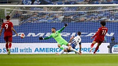 ليفربول يتقدم على برايتون 1/2 في الشوط الأول و«صلاح» كلمة السر