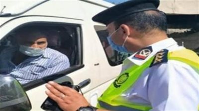 القبض على2342 سائق نقل لعدم ارتداء الكمامات الواقية