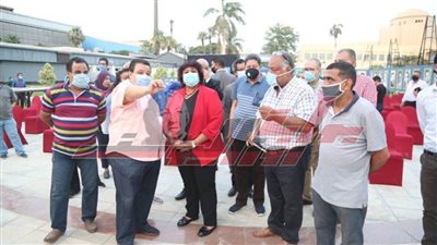 وزيرة الثقافة تتابع انتظام العمل بالقومي للترجمة وتتفقد المسرح الخارجي للهناجر