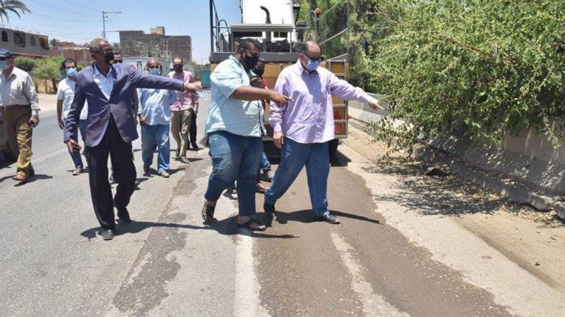 محافظ أسيوط يتفقد