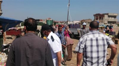 فض 3 أسواق بأبو حمص والدلنجات بالبحيرة للوقاية من كورونا
