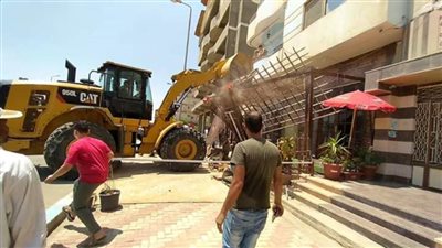  إزالة ١٦٤ حالة تعد وإشغالات بمحافظة السويس