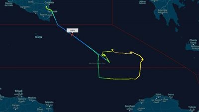 بالصور.. الطائرات الإيطالية لمراقبة حظر الأسلحة لليبيا تركز على شرق البلاد 