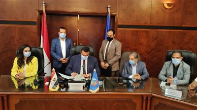 بروتوكول تعاون لتطوير استاد دمنهور الرياضي