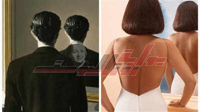 فى بوستر ألبومها الجديد.. إليسا تلتقى بمرايا لوحات 