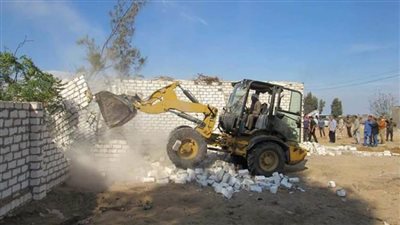 إزالة 18 حالة تعدٍ بالإسماعيلية 