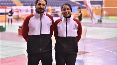 ضحى هاني بطلة الريشة الطائرة.. بطل من ذهب (23)