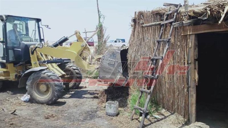 إزالة التعديات بالمنوفية