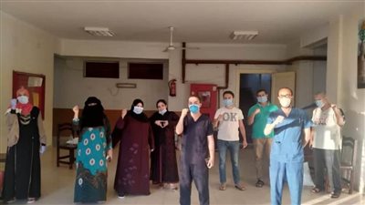 تعافي وخروج ١٥ حالة كورونا ببني سويف