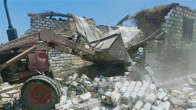 إزالة 301 حالة تعد على أملاك الدولة بالدقهلية