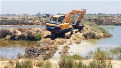 إزالة ١٢ حالة تعدٍ على أملاك الدولة بكفرالشيخ 