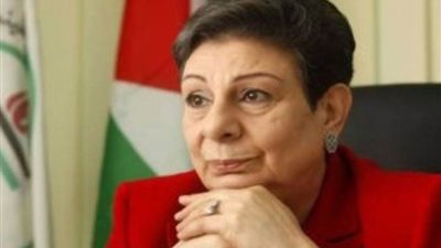 عشراوي: على المجتمع الدولي التدخل لوضع حد لجرائم إسرائيل المتواصلة بحق شعبنا