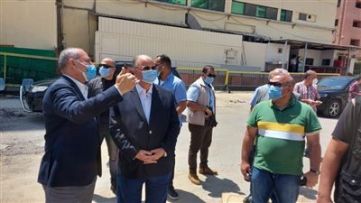 محافظ القاهرة يتابع أعمال التطوير