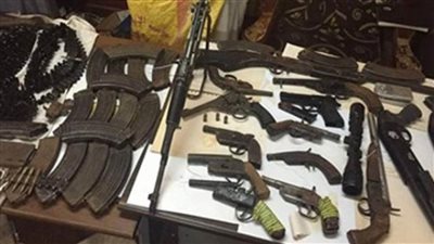 الداخلية تضبط 158 قطعة سلاح ناري و198 قضية مخدرات خلال يوم واحد