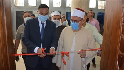 افتتاح مسجد ومصلى السيدات بديوان محافظة الدقهلية