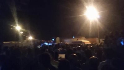 عاجل.. أهالي كفرالشيخ يشيعون جثمان طالب كفرالشيخ الغريق