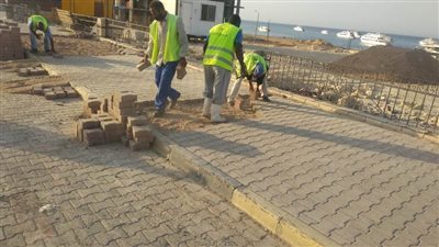 محافظ البحر الأحمر: بدء العمل في تطوير الشاطئ العام لخدمة أبناء الغردقة 