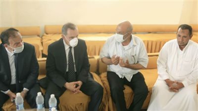 نورالدين يقدم التهنئة لمدير أمن كفرالشيخ الجديد  