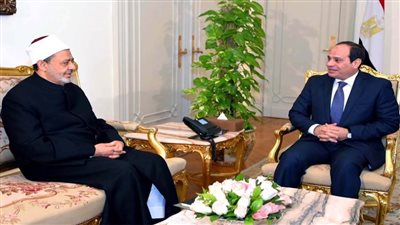 شيخ الأزهر يهنئ الرئيس السيسي بالذكرى الثامنة والستين لثورة 23 يوليو  