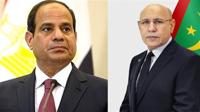 الرئيس الموريتاني يهنئ الرئيس السيسي بثورة يوليو 