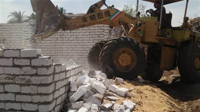  إزالة 585 حالة تعد في الغربية 