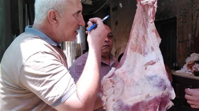 ضبط 152 كيلو لحوم مذبوحة خارج السلخانة بالدقهلية