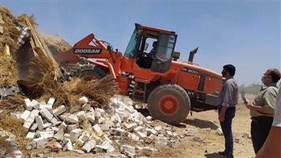 تنفيذ إزالة فورية بمركز ومدينة القصاصين الجديدة