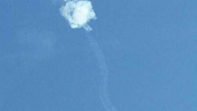 صورة لاسقاط الطائرة