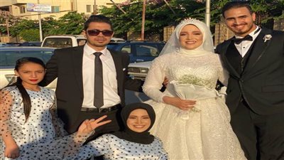 تهنئة بزفاف أسامة إسماعيل وصفية الوصيف