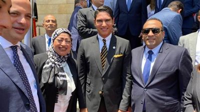 حملة دعائية لمرشحي مستقبل وطن ببني سويف 