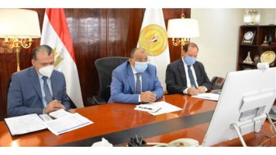 وزيرا الري والتنمية المحلية يبحثان التعاون في مشروع تأهيل وتغطية الترع والمصارف