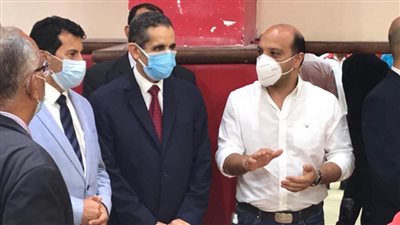 أشرف صبحي في معسكر الجمباز بالمركز الأولمبي