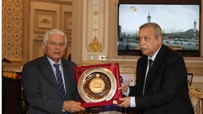 رئيس النيابة الإدارية يزور رئيس الأعلى للقضاء