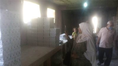 ضبط مصنع حلويات غير مرخص  ببني سويف 