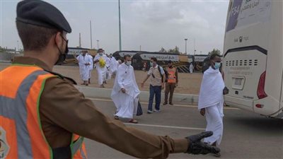 تصعيد ضيوف الرحمن من مشعر 