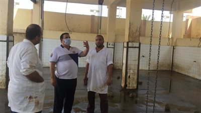 مدير الطب البيطري بالدقهلية يتابع استعدادات المجازر لاستقبال الأضاحي