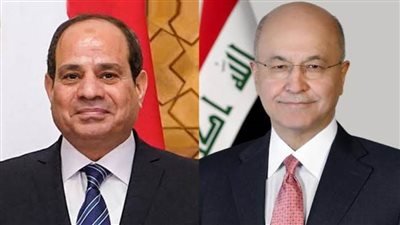 الرئيس السيسي يهنئ نظيره العراقي بحلول عيد الأضحى المبارك