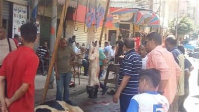 حملة تفتيشية على أسواق وسط الإسكندرية