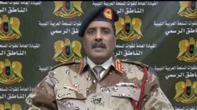 القيادة العامة للجيش الليبي تصدر تحذيرا بعد منتصف الليل