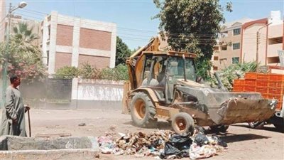 المنيا تواصل حملات النظافة والإنارة ورفع الإشغالات خلال أيام العيد